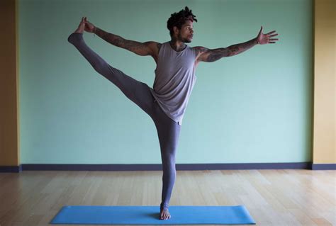 Houston Chronicle Yoga Challenge Day Seven Standing Leg Raise