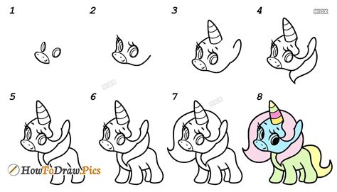 You can try drawing from the left side down and over a bit. How To Draw Unicorn Step By Step?