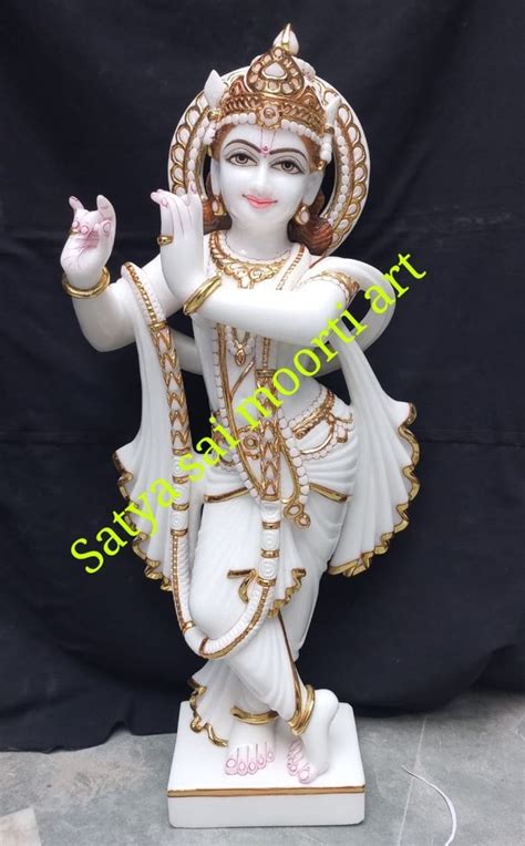 White Traditional Marble Gopal Krishna Statues For Worship At Rs 11000