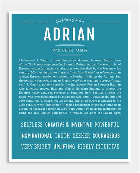 Adrian Meaning Of Name Name Meaning Latin