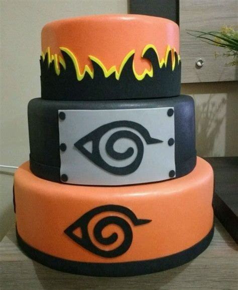 Pin By Angelina On Cakes Cupcakes Andcookies In 2020 Anime Cake Naruto Birthday Naruto Party