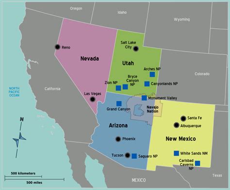 Sudoeste Estados Unidos Wikitravel