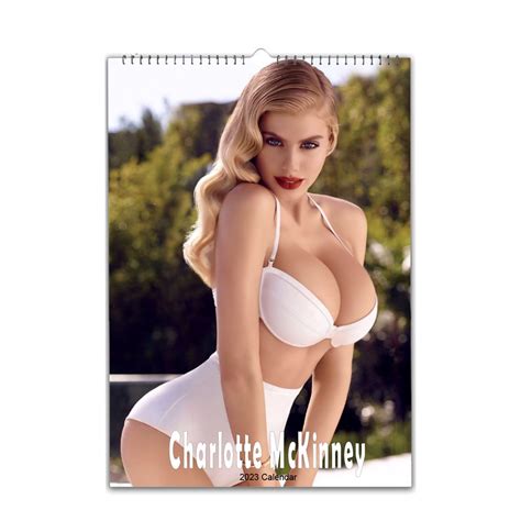 Sexy Charlotte Mckinney Full Photo Calendar Personalised Etsy Uk