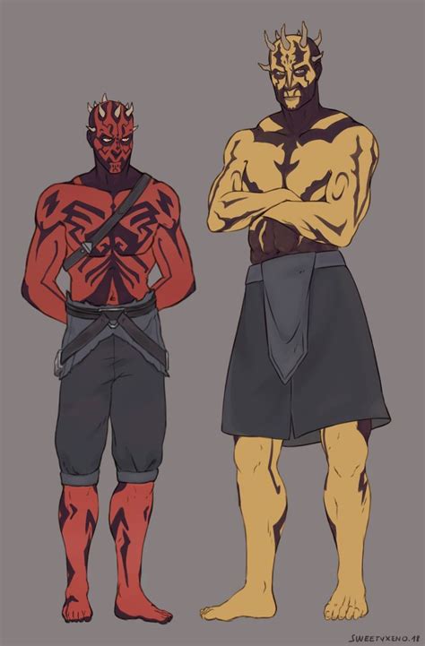 Darth Maul And His Brother Star Wars Fan Art Disney Fanart