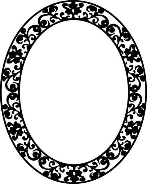 Oval Border Png Clip Art Library