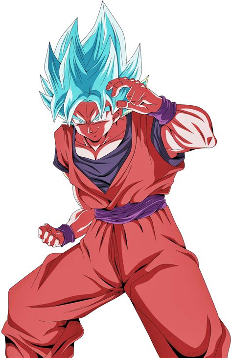 Goku Ssj Blue Kaioken Universo 7 Anime Dragon Ball Su