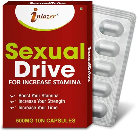 Inlazer Sex Drive Sexual Tablet Restores Endurance Sex Intercourse Time