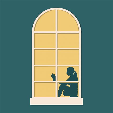Window Woman Reading Book Free Stock Photo Public Domain Pictures
