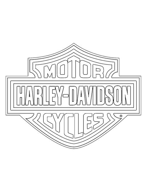 Https://wstravely.com/coloring Page/harley Davidson Logo Coloring Pages