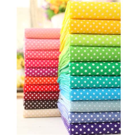 20 Color 5050 Multicolor Polka Dot Cotton Fabric Tilda Fabrics