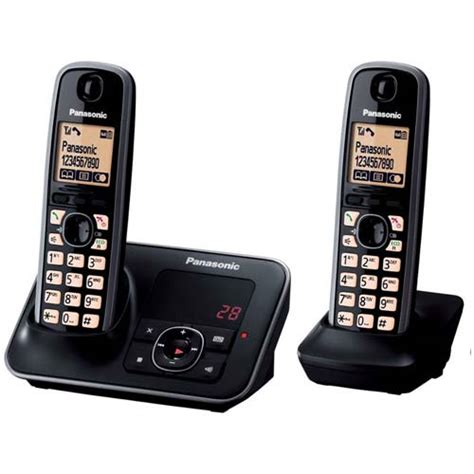 Buy Panasonic Kx Tg3722bx Cli Cordless Phone Online At