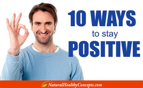 10 Ways To Maintain A Positive Attitude