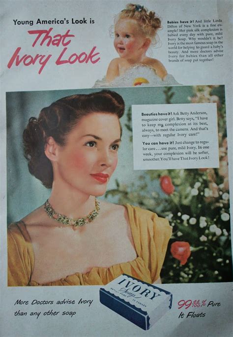 Ivory Soap Ad From Good Housekeeping 1950 Vintage Ads Old Ads
