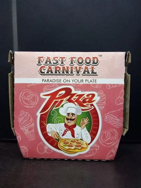 Single Phase Ply Printed Pizza Box Capacity Medium At Rs Piece