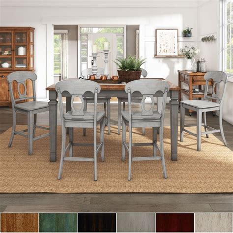 1310 results for white counter height tables. Elena Antique Grey Extendable Counter Height Dining Set ...
