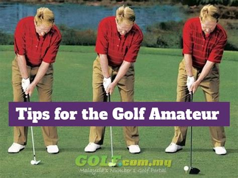 Tips For The Golf Amateur 5 Best Ways To Become Better And To Keep