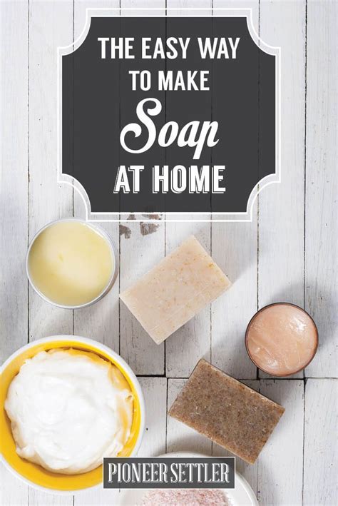 This is part three of the natural soap making for beginners series. Make Lye Free Soap On The Homestead | Homemade soap ...