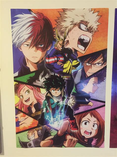 Finally Got My Hands On A Mha Wallpaper Love This Design In Particular