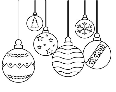 ornament coloring pages Coloring christmas pages ornaments printable ornament popular
