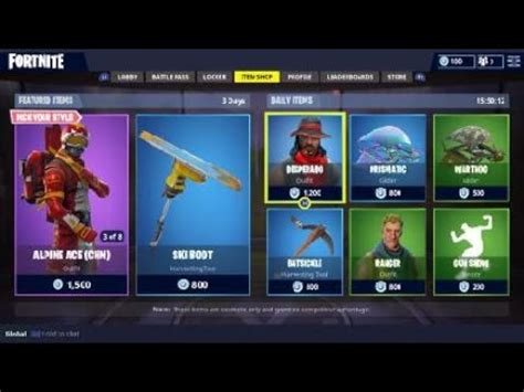 The fortnite item shop updated once again, and we have the lowdown on what the latest items you can buy are. Fortnite Daily Items Shop Today - 2/4/18 - YouTube