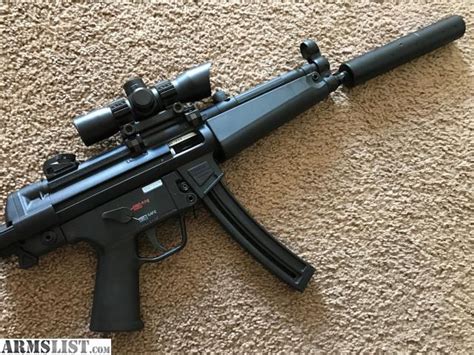 Armslist For Sale Walther Hk Mp5 Sd 22lr