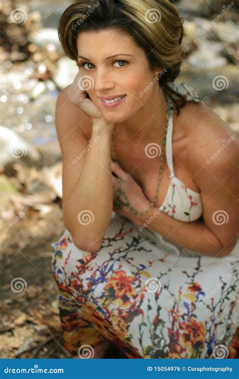Warm Woman Stock Photo Image Of Happy Beauty Female
