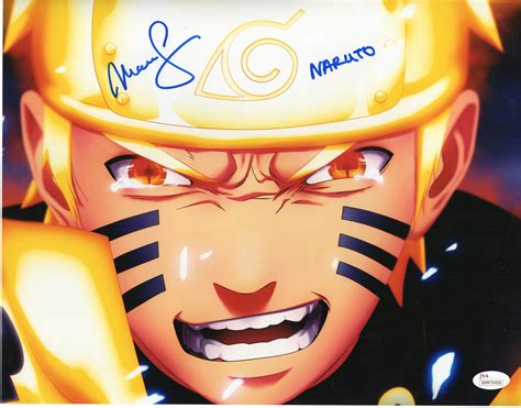 Maile Flanagan Signed 11x14 Photo Autograph Naruto Jsa Coa H6 Naruto