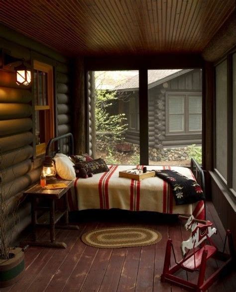 50 Log Cabin Interior Design Ideas Sortradecor Balancelle Pour