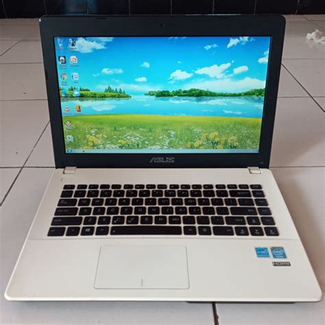 Jual Asus X451c Warna Putih Laptop Second Bekas Murah Hdd 500gb Ram 2gb