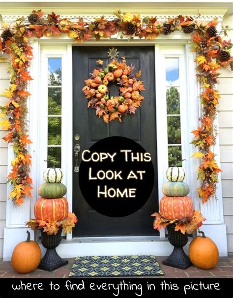 Diy Fall Decor Ideas For The Porch Copy This Simple Fall Front Porch