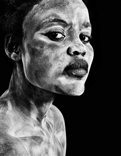 Lensculture Portrait Awards 2015 Black Spots On Face White Face Black