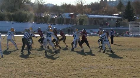 Helena High Beats Out Great Falls Cmr 35 7 Youtube