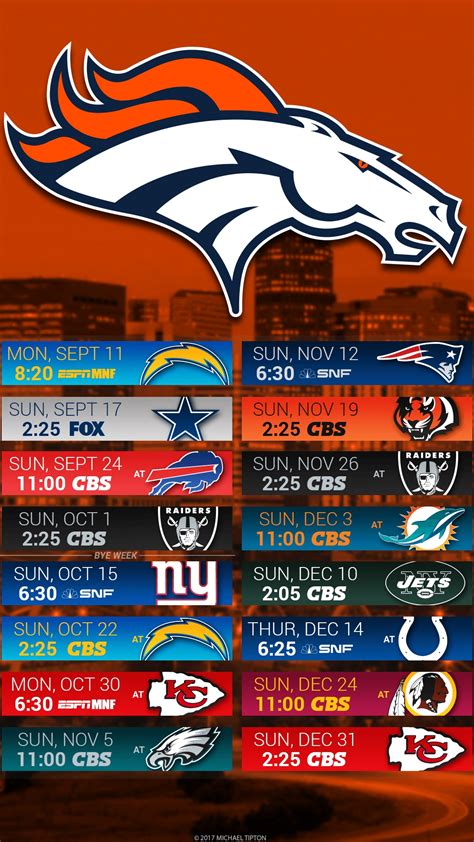 10 Best Denver Broncos Schedule Wallpaper Full Hd 1080p For Pc
