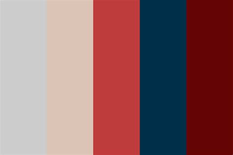 Red And Gray Color Palette