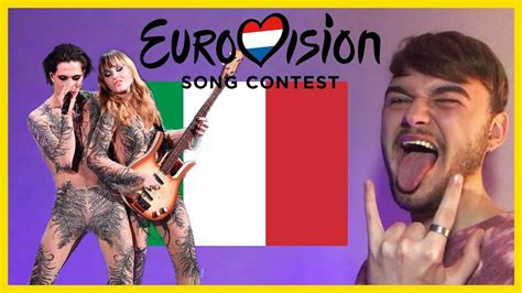 I followed the entire eurovision without any expectation of victory from my country. ITALY EUROVISION 2021 REACTION: Måneskin - Zitti e buoni |VLAD AVOS - YouTube