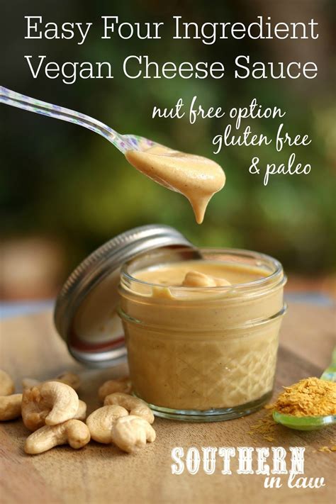 Recipe 4 Ingredient Vegan Cheese Sauce Paleo And Nut Free Option