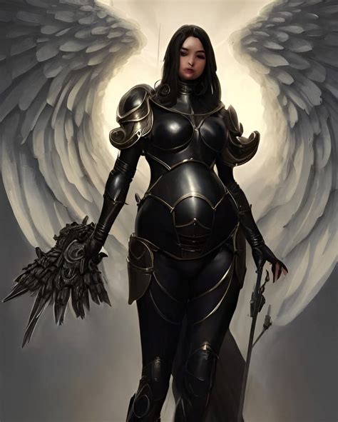 Pregnant Armored Dark Angel By Astralwolf79 On Deviantart