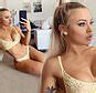 Tammy Hembrow Flips Off The Cameras And Suffers A Double Nip Slip Daily Mail Online