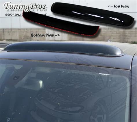SMOKE TINT MOON Sun Roof Deflector 880mm 34 6 For 2005 2010 Chevy