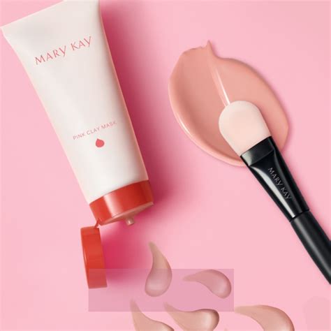 Promoção Máscara De Argila Rosa Pincel Aplicador Mary Kay