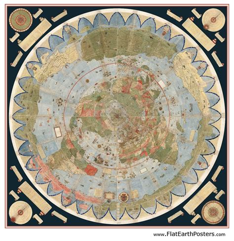 Old Map Of Earth