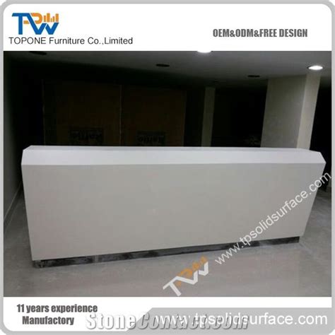 Curved Lobby Circular Reception Desks For Hotels And
