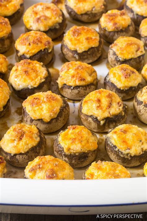 Best Cheese Stuffed Mushrooms Recipe A Spicy Perspective