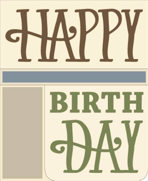 If you'd like to help me keep this site free, please consider paying a small amount for. Free SVG File - 03.28.17 - Happy Birthday Card | SVGCuts ...
