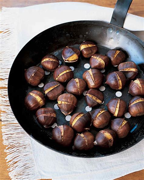 How To Roast And Peel Chestnuts Chestnut Recipes Roasted Chestnuts