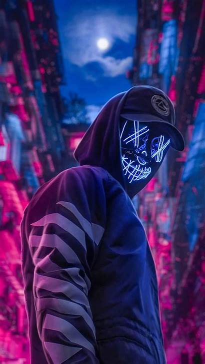 Purge Mask Led Screen Android