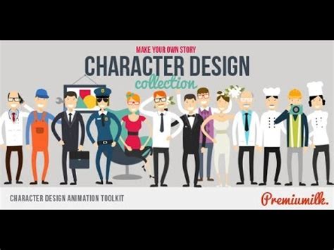 After effects templates, video templates and motion graphics templates to unleash your creativity. Character Design Animation Toolkit | After Effects ...