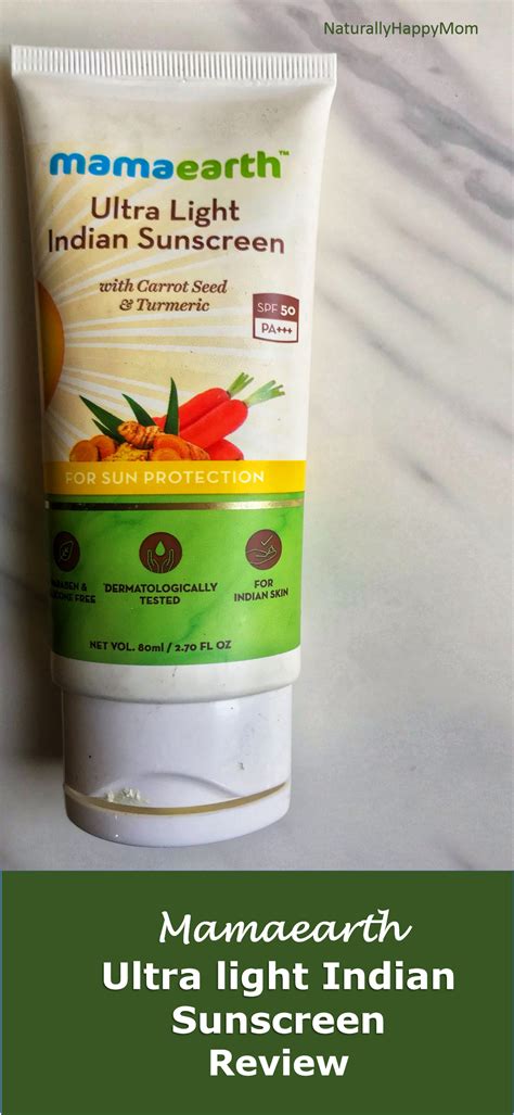 Mamaearth Sunscreen Review In Sunscreen Organic Skin Care