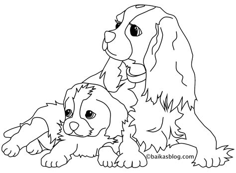 Dogs Coloring Dogs Kids Coloring Pages