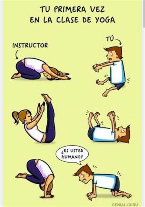 Pin By Carmen Coronado On Humor Que Me Encanta Funny Yoga Memes Yoga